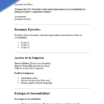 informe de sostanibilidad