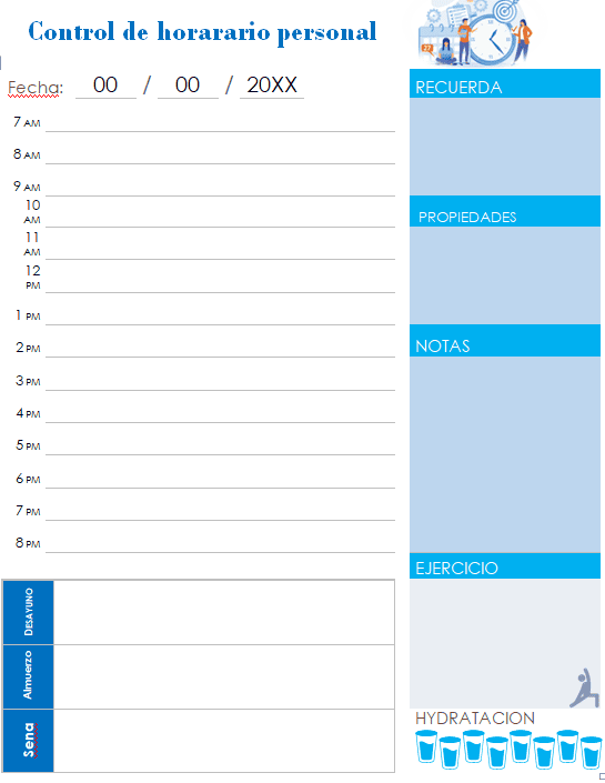 control horario