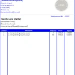 formato de nota de venta
