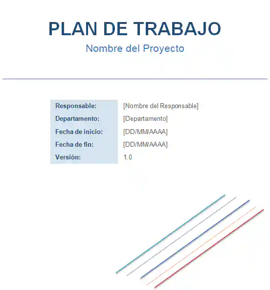 plan de trabajo